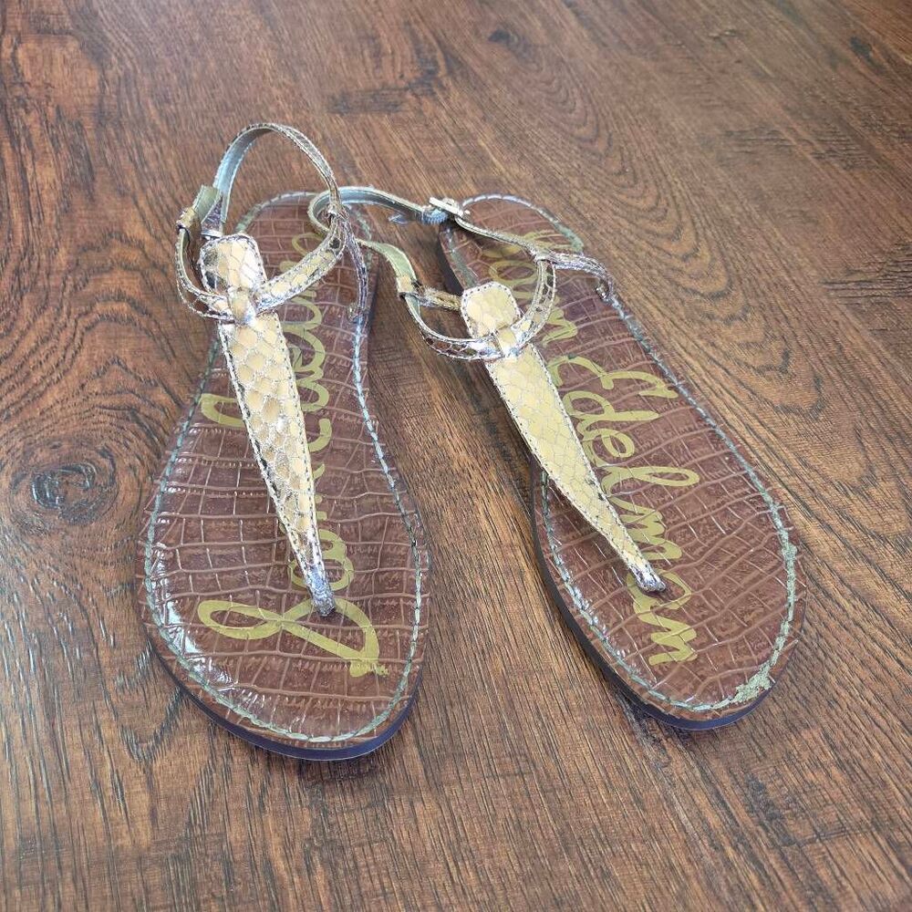Sam Edelman Gigi Snakeskin Flats